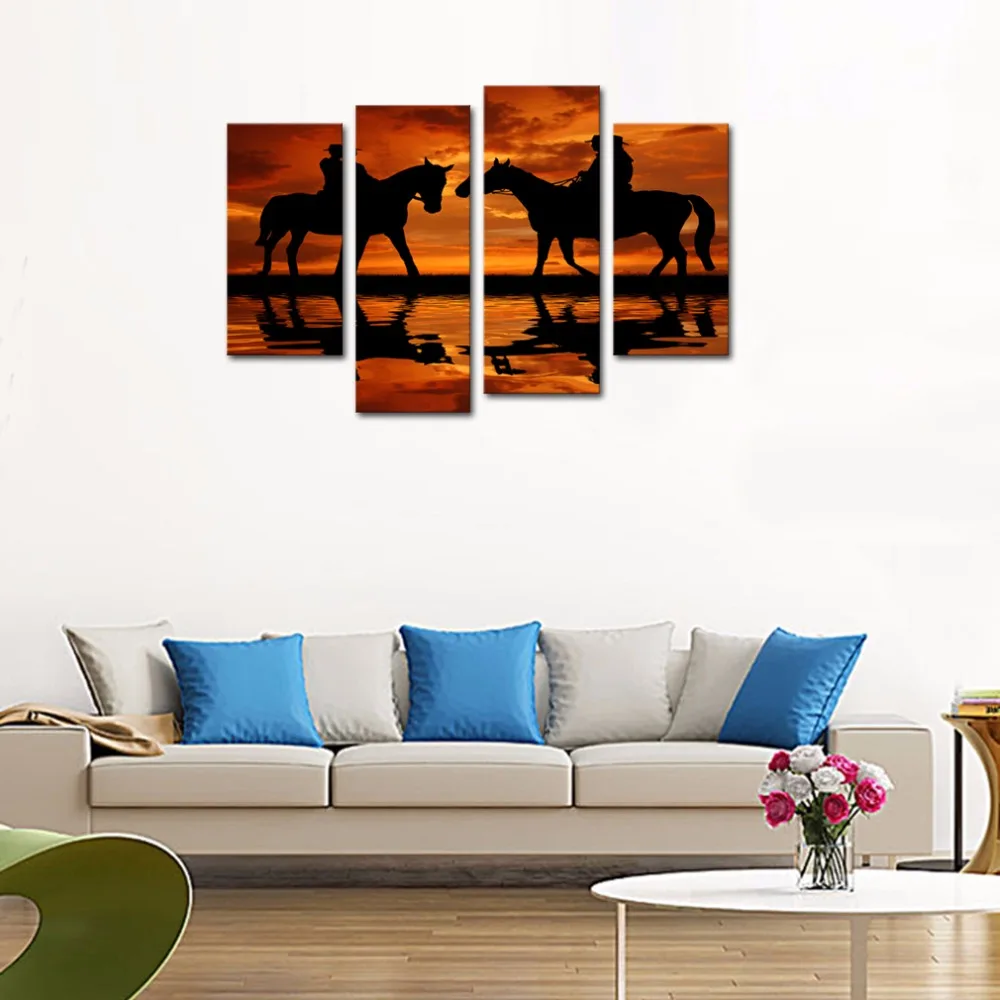 Download 4 Pannelli Di Arte Della Parete Della Tela Cowboy Ovest Immagini E For Android Wallpaper 4 Pannelli Di Arte Della Parete Della Tela Cowboy Ovest Immagini E Desktop Wallpaper