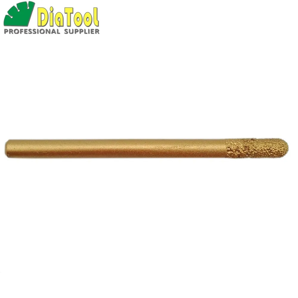 2pcs 6/20mmX90mm Cylinder ball-end CNC STONE Engraving Bits /CNC Tool, stone carving tools, Diamond burrs, End Mill