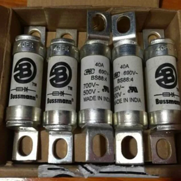 10pcs Bussmann 20CT 20A 690V Type T BS88 British Style Semiconductor Fuses – 20 Amp