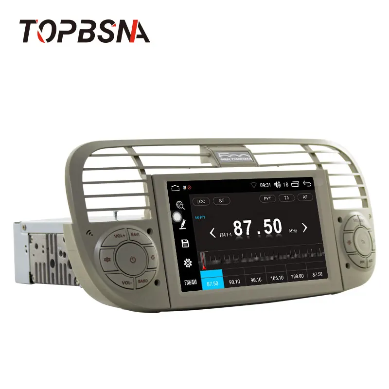 Discount TOPBSNA Android 8.0 Car DVD Player For Fiat 500 Abarth 2007 2008 2009-2015 GPS 1 Din Car Radio Multimedia WIFI Stereo Headunit 2 Discount TOPBSNA Android 8.0 Car DVD Player For Fiat 500 Abarth 2007 2008 2009-2015 GPS 1 Din Car Radio Multimedia WIFI Stereo Headunit 2