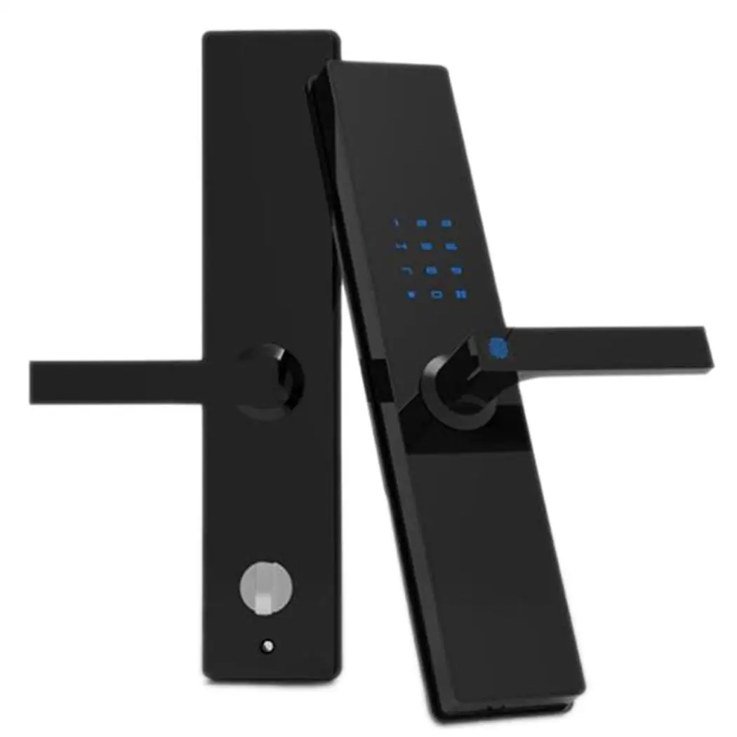 

Smart Door Lock Fingerprint Touch Password Black Micro USB / / Proximity Card / Key Anti-theft Home Security
