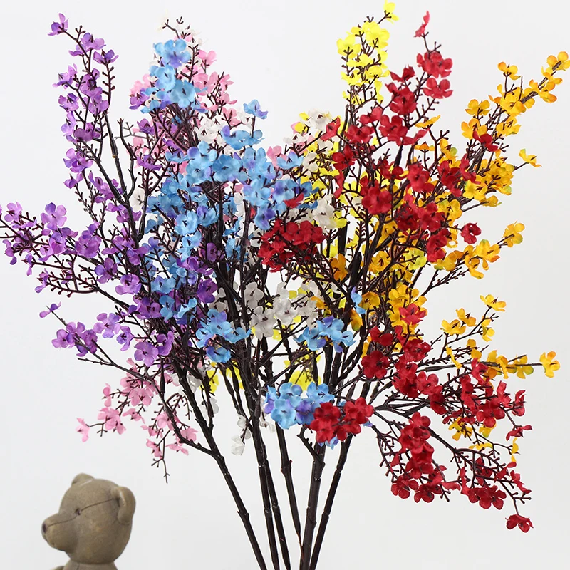 

Artificial Flowers Buds Stars Simulation Flower Silk Artificial flowers for Home Wedding Decration
