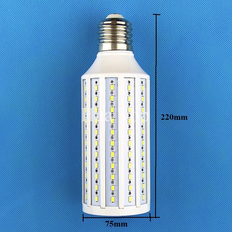 50 Вт светодиодный лампы 5730 5630 SMD E26 E27 B22 E40 165 светодиодный s Теплый Холодный белый лампы кукурузы кулон освещение 85-265 В потолок мозоли