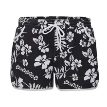 Best продажи нового Цветочный принт Спортивные шорты тренажерный зал Фитнес Бег Йога нижняя одежда Эластичная лента S-2XL Цветочный принт ing пляжная одежда