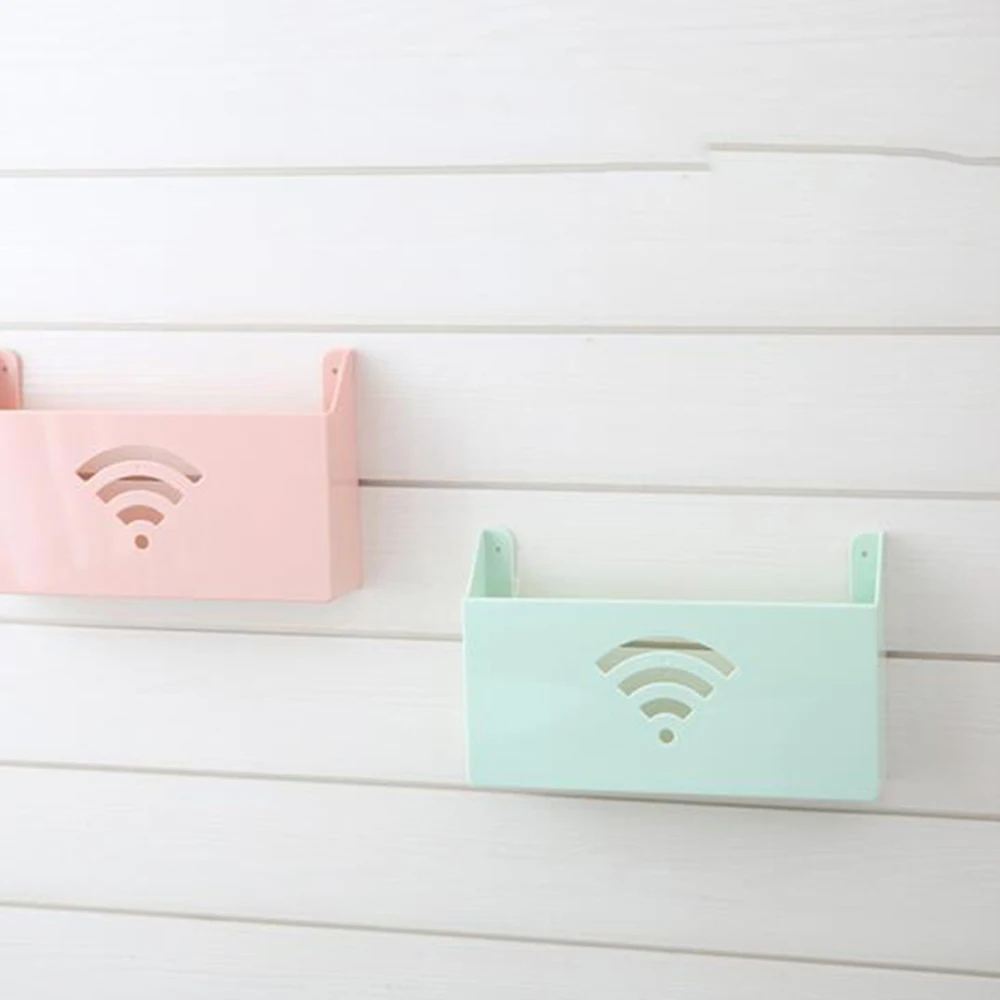 جديد الحائط راوتر صندوق تخزين مجلة تخزين الرف متعددة الوظائف الحطام تخزين التشطيب رف