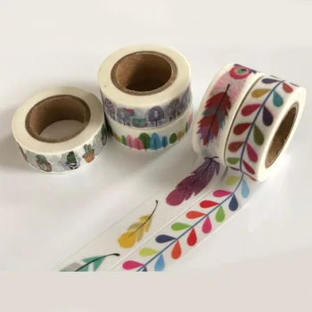 

5pcs/Lot jiataihe washi tape masking Cactus Japanese set 10m decorative tapes Stationery School supplies free shipping