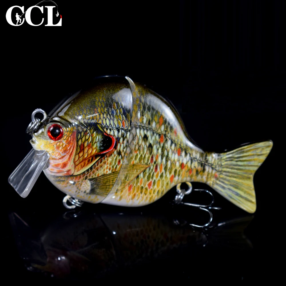 Swim Bait Panfish Multi Jointed Panfish Fishing Lures Bluegill