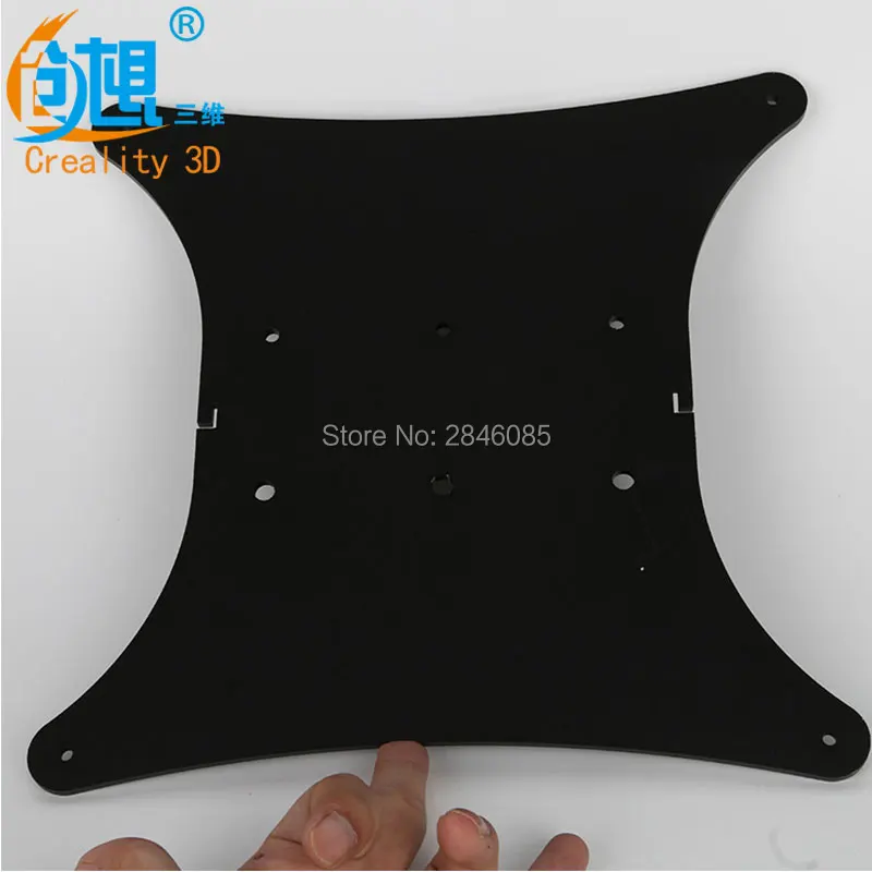 

Creality 3D Printer Parts Hotbed Carriage Plate with pulley for CR-10S CR-10 S4 CR-10 S5 3D Printer Choose