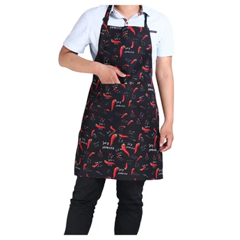 

Hotels chef Waiter Halter Neck Apron Small pepper Halter Neck Apron