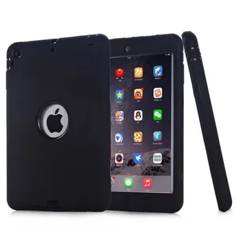 

For iPad mini 1 2 3 Retina Kids Baby Shockproof Safe Armor Heavy Duty Silicone Hard Case Cover+Stylus