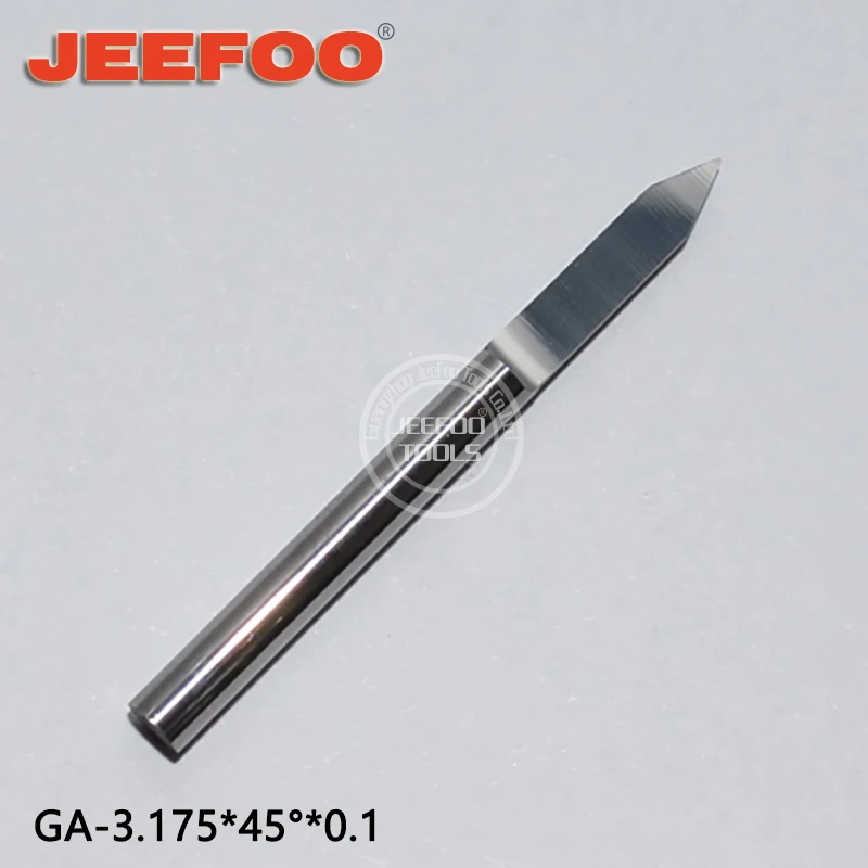 

3.175*45Degree*0.1 Flat Bottom CNC ToolsCNC Cutter For Engraving 3D