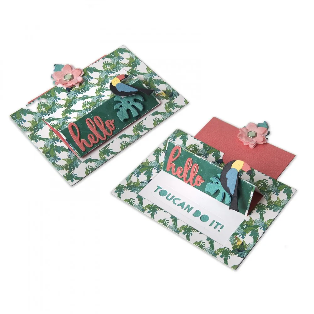 

Hello Leaf Removeable Envelope Metal Cutting Dies Stencil Scrapbook Album Embossing For Gift Card Making Handcrafts