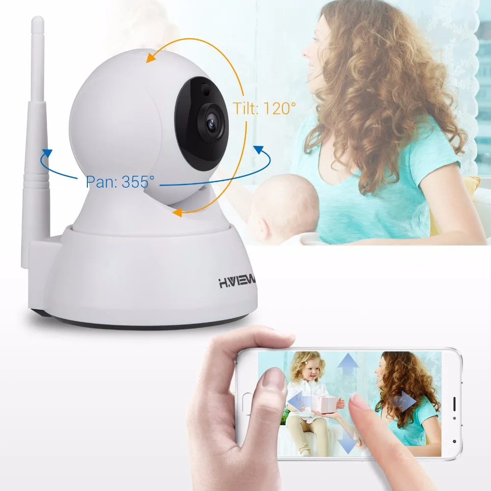 H. VIEW 720P IP камера 1200tvl камера наблюдения PTZ CCTV камера s Camara IP iOS Android Удаленный просмотр IP Wifi камера s