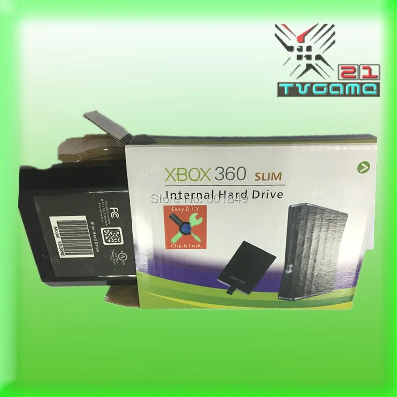  La capacidad de disco duro de 500 GB de disco duro HDD para XBOX360 Slim disco duro interno