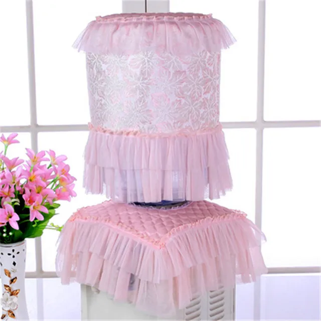1 Set Fasion High grade Lace Water dispenser Dust cover Water dispenser