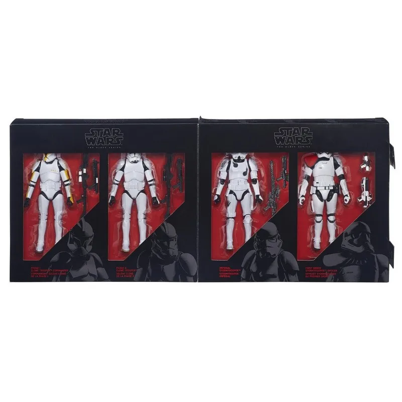 

6 inch Star wars action figure The Force Awakens Shield soldiers(4 PCS) Collection model birthday present Free shipping