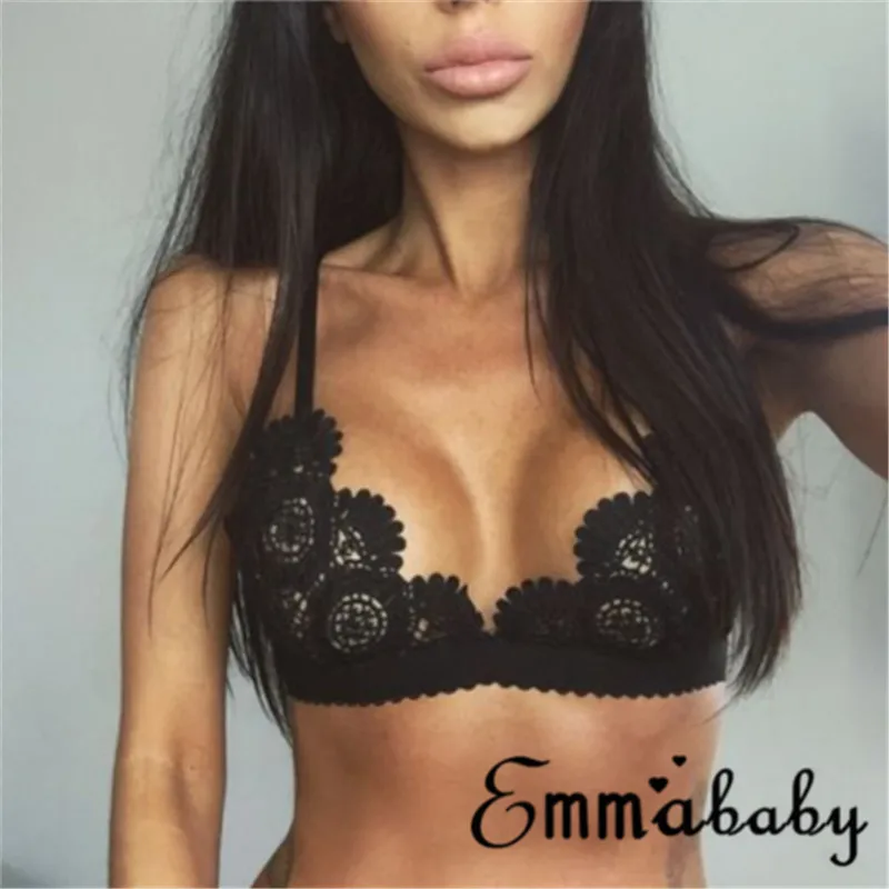 Sexy Fashion Women s Gather Boost Seamless Thin Push Up Lace Flora Bras Plunge Bra Bralette New