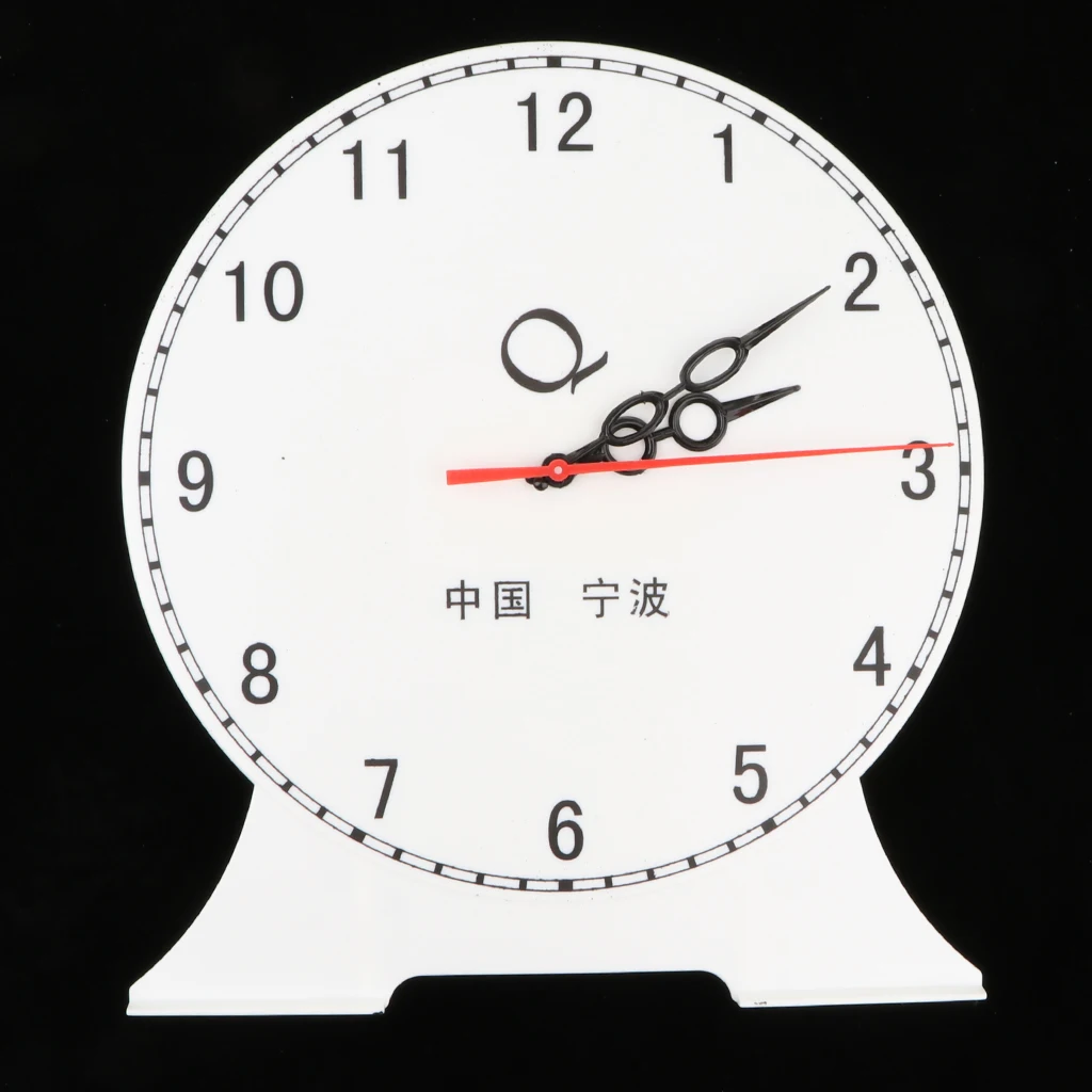 Kids Children's Teaching Time Clock Learn to Tell the Time Classoom Supplies