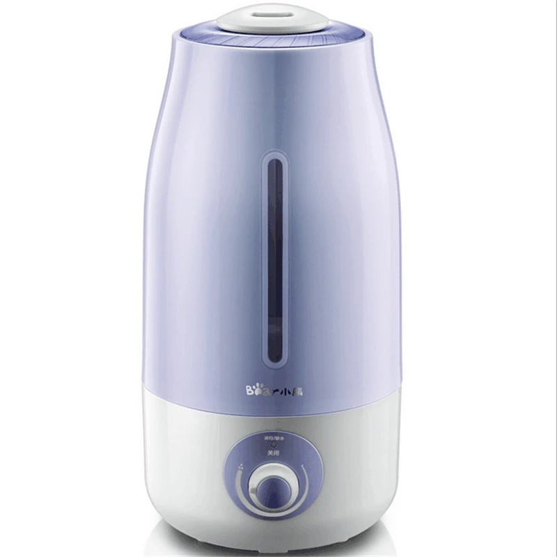 

220V Bear Air Purifier Humidifiers Ultrasonic Aromatherapy Diffuser JSQ-A30T2 Ultra Quiet With Transparent Water Window