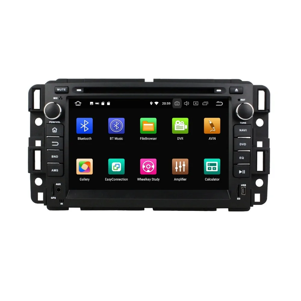 Top 4GB RAM Octa Core 2 din 7" Android 8.0 Car DVD Player for GMC Yukon Tahoe 2007-2012 Radio GPS WIFI Bluetooth USB Mirror-link 2 Top 4GB RAM Octa Core 2 din 7" Android 8.0 Car DVD Player for GMC Yukon Tahoe 2007-2012 Radio GPS WIFI Bluetooth USB Mirror-link 2
