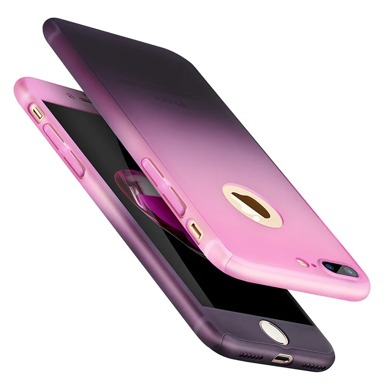 Мобильный телефон Yoteen чехол для IPhone 6 6S с полным покрытием закаленное стекло