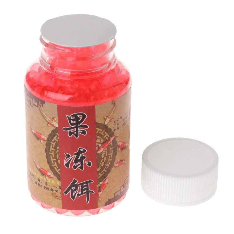

1 Bottle Fishing Bait Carp Salmon Fish Egg Jelly Beads Artificial Lure 4mm Soft