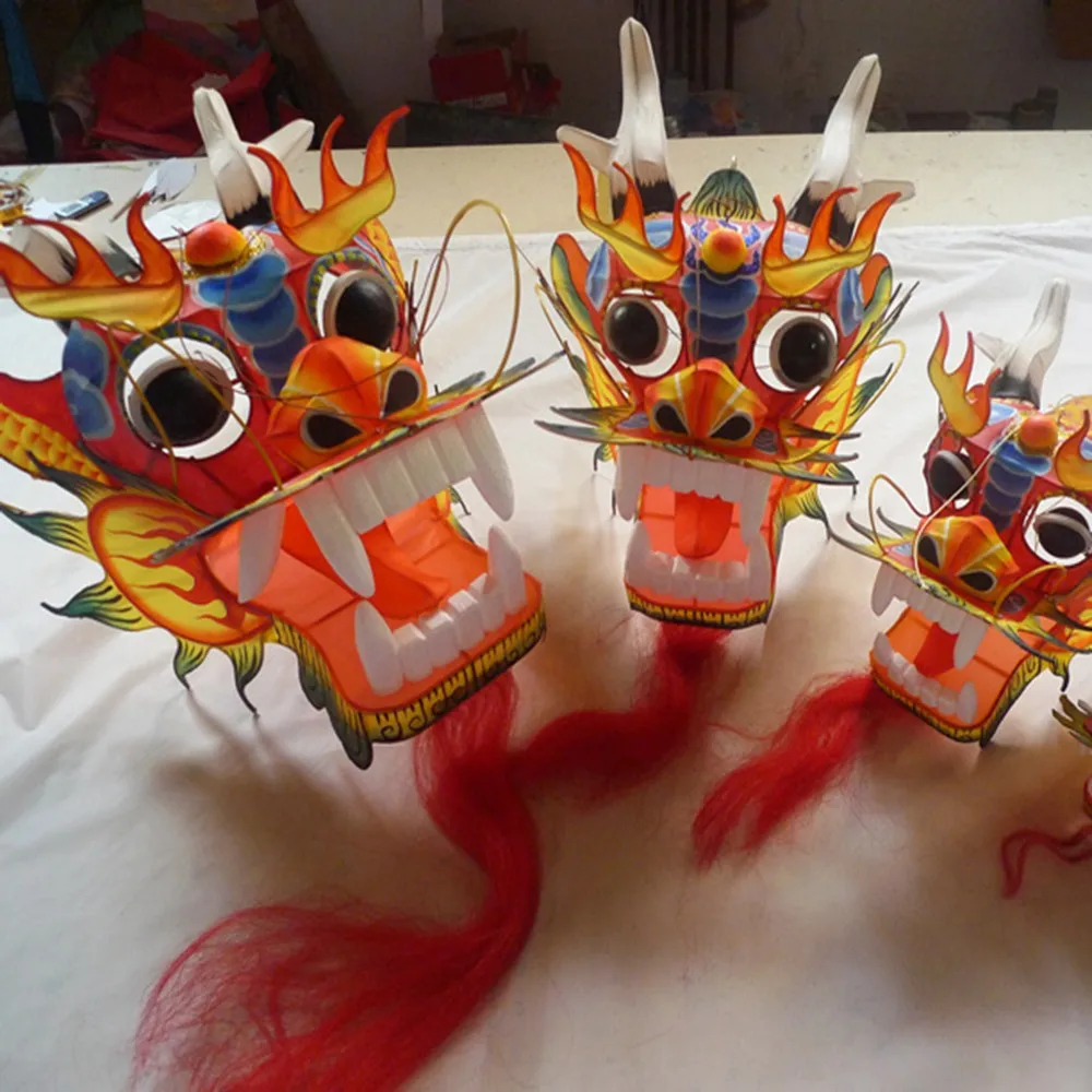 Free Shipping High Quality Chinese Traditional Crafts Dragon Head Centipede Children Kite Seven Meters Long (8)