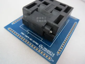 

Original YAMAICHI IC Test Seat QFP11T080-005 Burning Programme TQFP80 QFP80 TQFP80 Socket Adapter