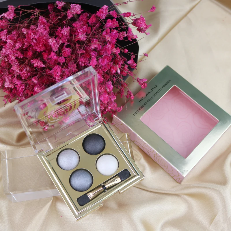 K.A.N Brand 4Colors eyeshadow Baked Powder Baked Powder for Makeup Cosmetic with Good Quanlity By Factory K.A.N Brand 4Colors eyeshadow Baked Powder Baked Powder for Makeup Cosmetic with Good Quanlity By Factory