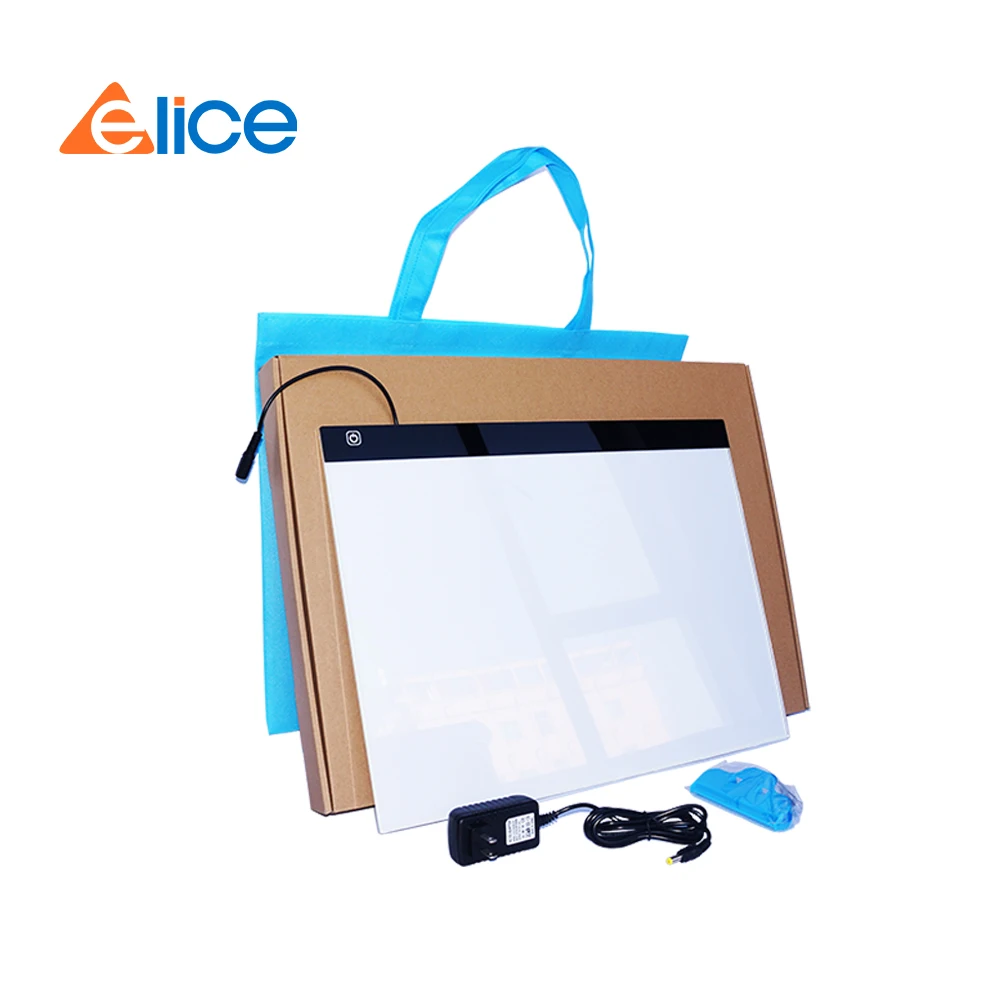 

A3 big work areaes LED tracing light pad none frame for cartoon animation design