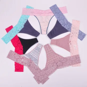 

7XL 6XL women g-string sexy lace underwear ladies panties lingerie bikini underwear pants thong intimatewear 1pcs/lot zhx13