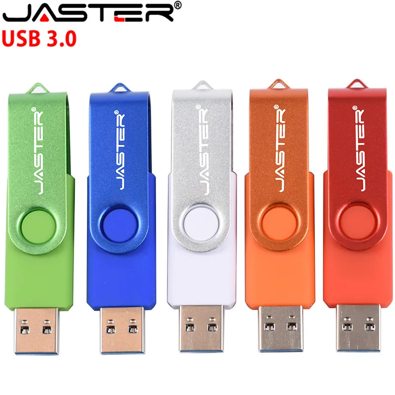 JASTER вращающийся USB флеш-накопитель металлический флеш-накопитель 128 ГБ Usb флешка 3. 0 Флешка 64 ГБ 32 ГБ 16 ГБ 8 ГБ 4 ГБ высокоскоростной флеш-накопитель