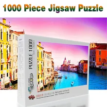 Пейзаж Венеции взрослых 520/1000/1500 шт. головоломки деревянные головоломки Развивающие игрушки для детей подарок украшение дома