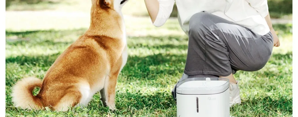 Xiaomi Mijia креативный простой дозатор воды для домашних животных для маленьких больших собак, щенков, кошек, поилка для домашних питомцев, кормушки для собак, товары для домашних животных