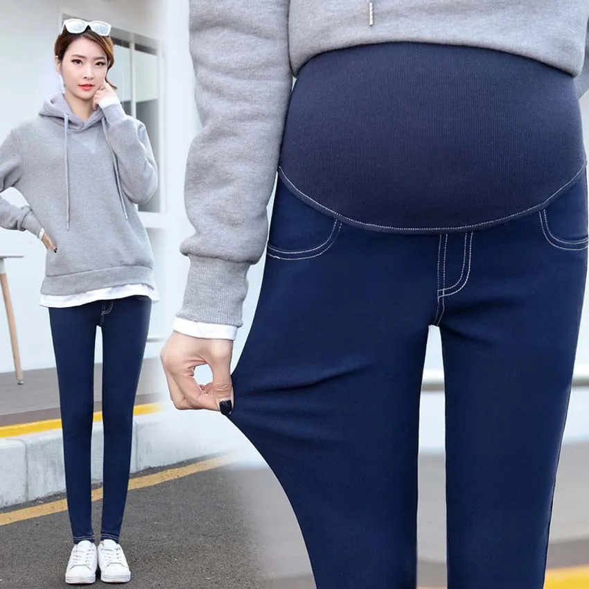 

Pregnant Jeans Pants Maternity Clothes For Pregnant Women Trousers Pregnancy Pant Gestante Pantalones Embarazada Clothing