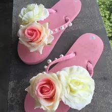 Женская обувь на плоской подошве, Вьетнамки, женская пляжная обувь, розовые Тапочки, летние сандалии для женщин, размер: 35-40, розовый цвет