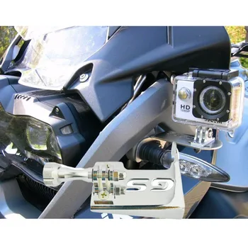 

Motorcycle Parts Front Left Bracket for Go Pro Gopro Sj4000 Compatible Mount for BMW R 1200 GS 2013 2014 2015 2016