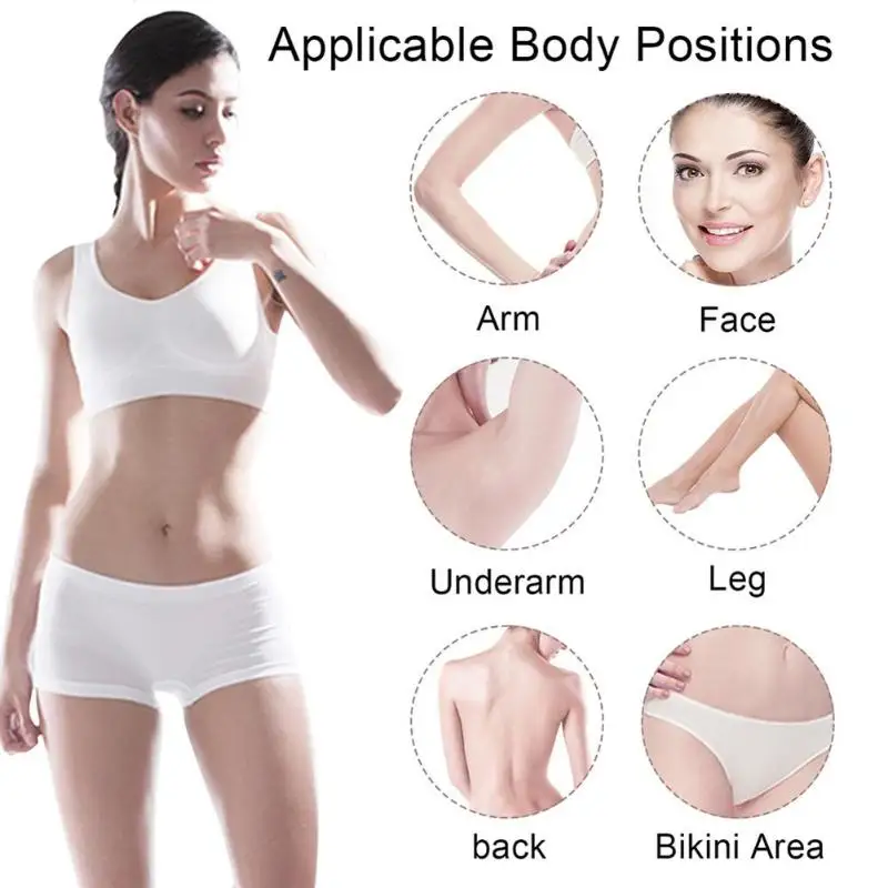 

Home Intense Pulsed Light IPL Photon Depilator Hair Removal Device EU Plug Epilator safe 2color random