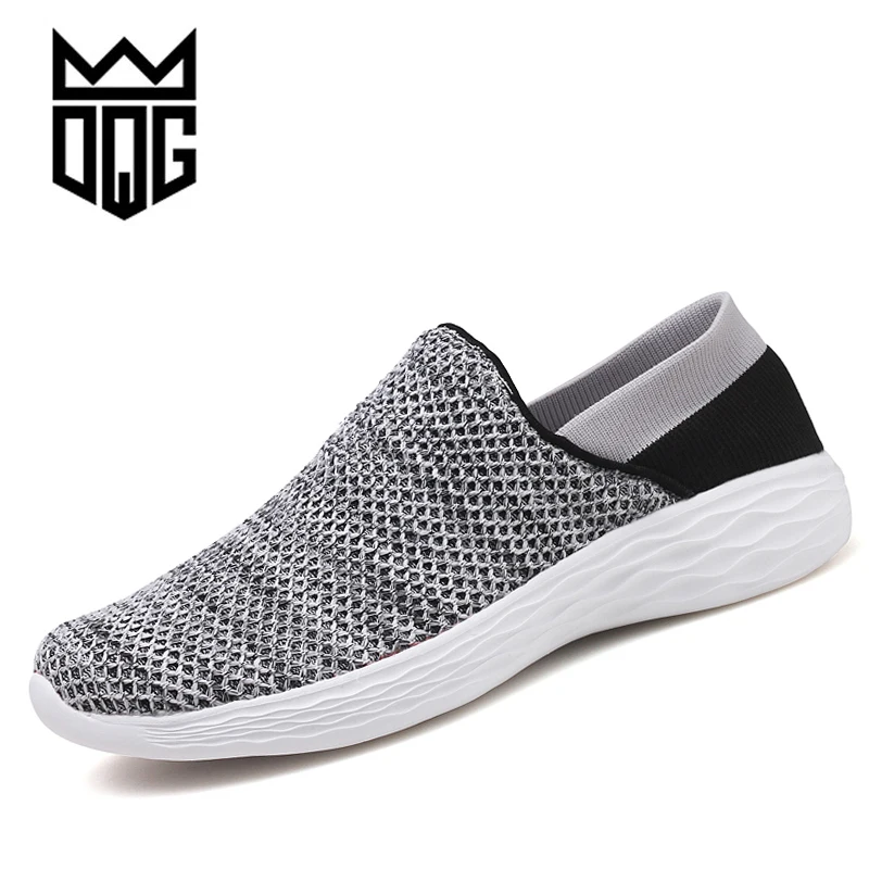 Dqg Мужчины Спорт на открытом воздухе Flyknit Racer кроссовки дышащая мужская