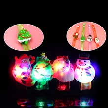 Creative Cartoon LED Watch flash Wrist bracelet light small gifts children toys wholesale stall selling goods