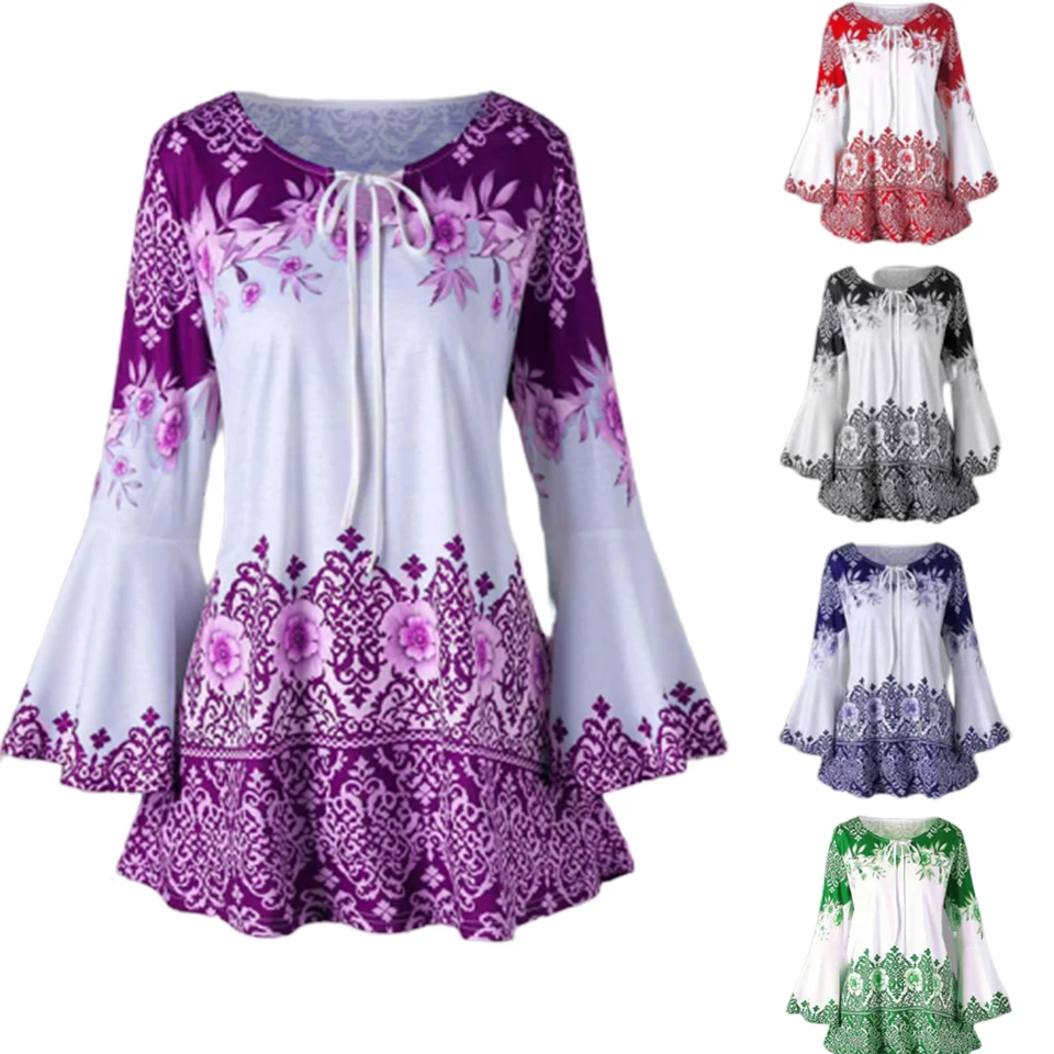 Ретро-футболка с винтажным принтом Vetement Femme 2021 Harajuku топ длинными рукавами размера