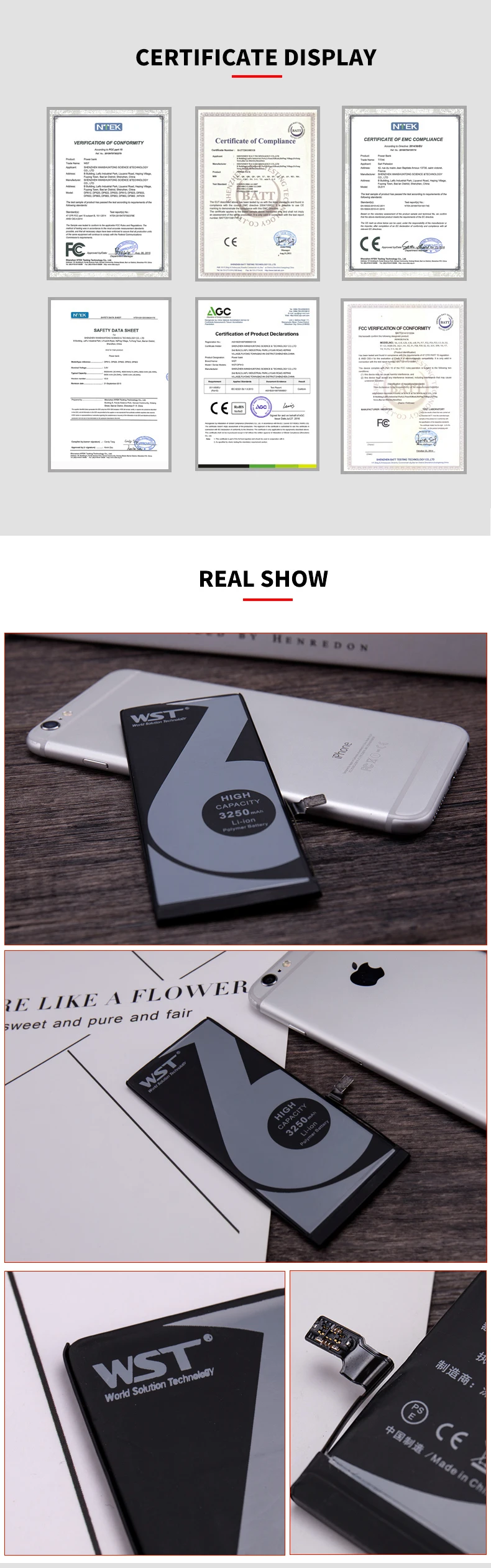 battery for iPhone 6S PLUS (10)