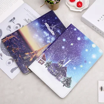 

Case for iPad 2017 2018 9.7" New Tablet Stand PU Leather Magnet Smart Cover Auto Sleep/Wake for iPad 2017 2018 9.7 inch+Film