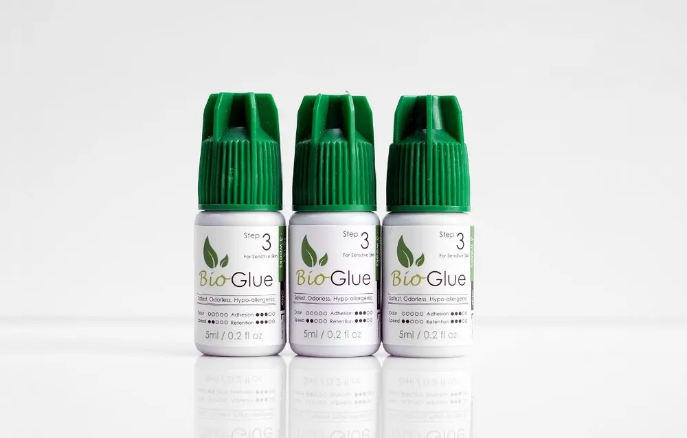 Mia Bio Hipoalergênico Cílios Extension Cola Adesiva para a Pele Sensível Pode Ser Aplicado com a Abertura dos Olhos 10 Cola para cílios