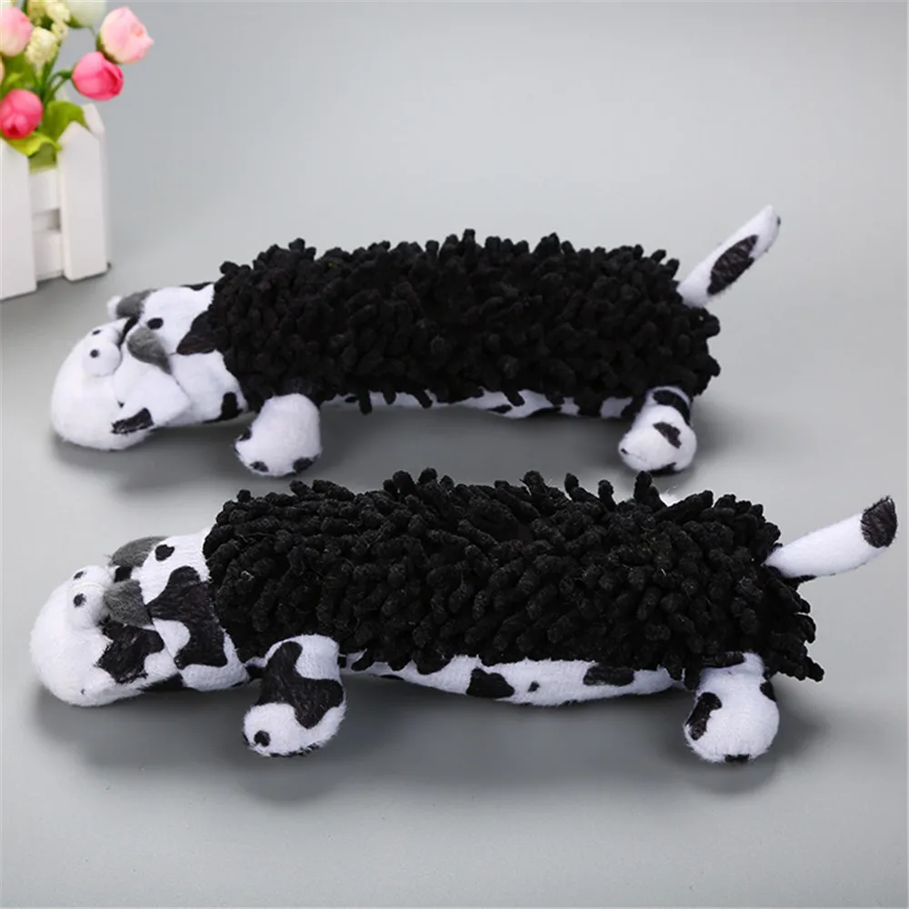 Puppy Chew Squeaker Toy Pet Dog Squeaky Plush Sound Animal Shape Toys 10.23 | Дом и сад