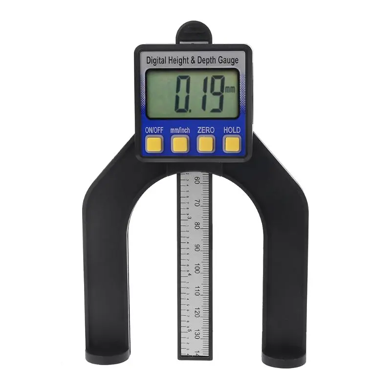 Digital Height & Depth Gauge for Hand Router Table w Feet Self