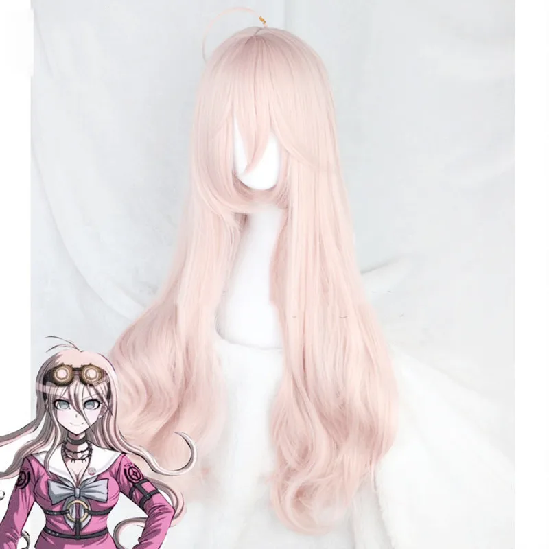 DanganRonpa Косплэй парик Miu ирума костюм Play взрослая женщина Искусственные парики