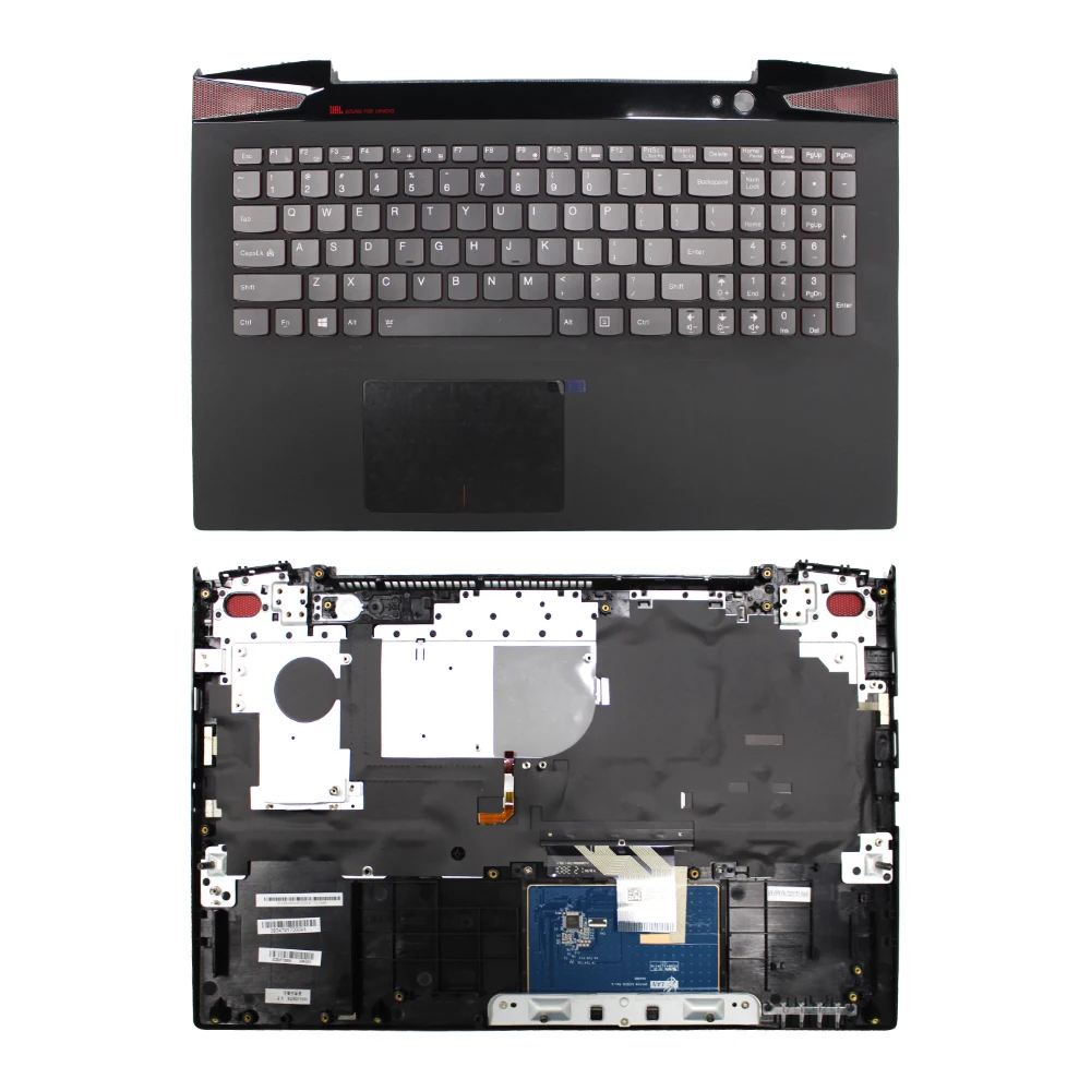 

US laptop keyboard notebook for Lenovo Y50 Y50-70 US Black Keyboard with backlit with c cover keyboard with C shell