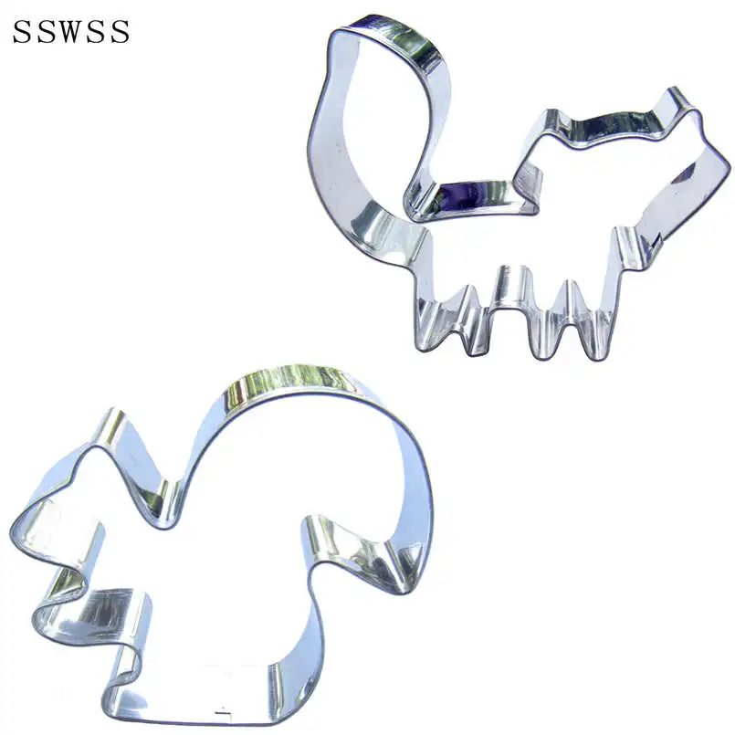 Cartoon Animals Shape,squirrel,fox,cookie Cutters Baking Molds,cake