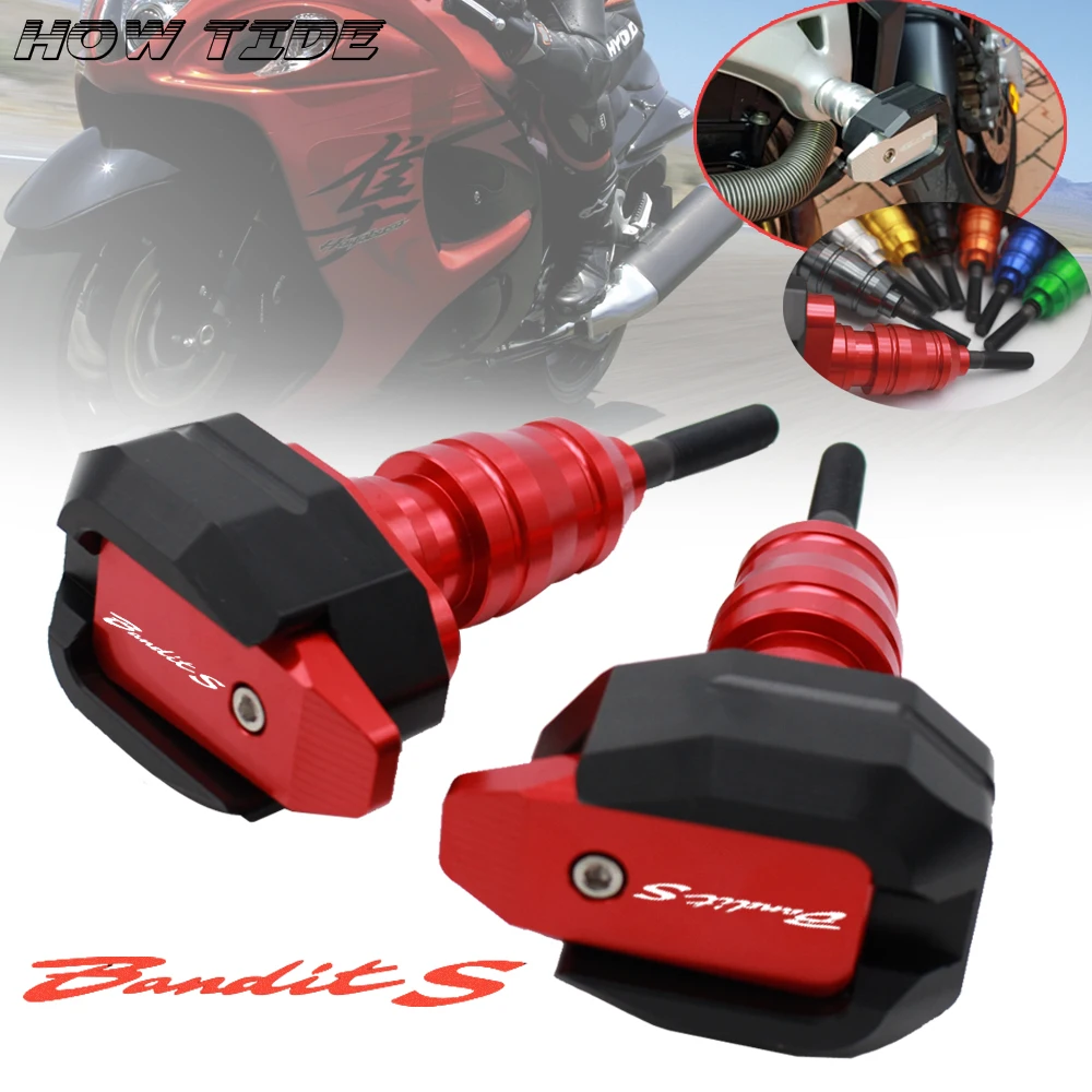 Frame Sliders Crash Protector For SUZUKI Bandit GSF600S GSF GSF600 S 600 1996-2003 Motorcycle Bobbins Falling Protection | Автомобили и